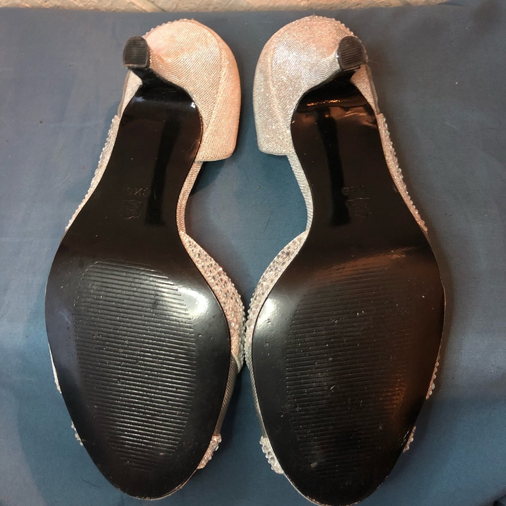 Caparros Silver Rhinestone Shoes - Picture 6 of 6